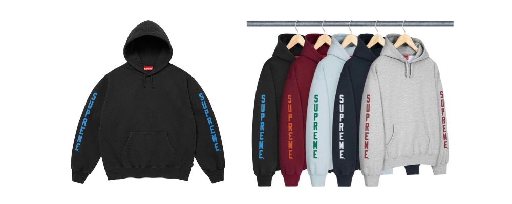 Supreme 2026AW Week8発売予定アイテムまとめ｜ブランド古着買取専門店LIFEWashed Logo Hooded Sweatshirt 30,800円 画像