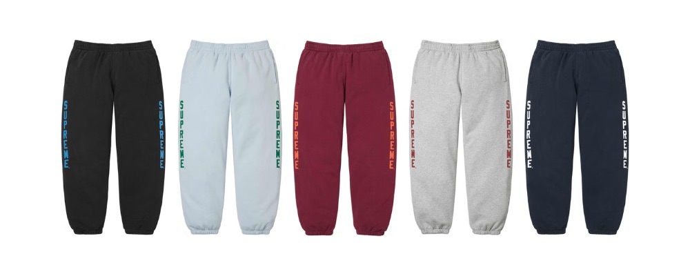 Supreme 2026AW Week8発売予定アイテムまとめ｜ブランド古着買取専門店LIFEWashed Logo Sweatpant 28,600円 画像