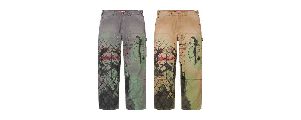Supreme 2026AW Week8発売予定アイテムまとめ｜ブランド古着買取専門店LIFESupreme/Rita Ackermann Double Knee Painter Pant 51,700円画像