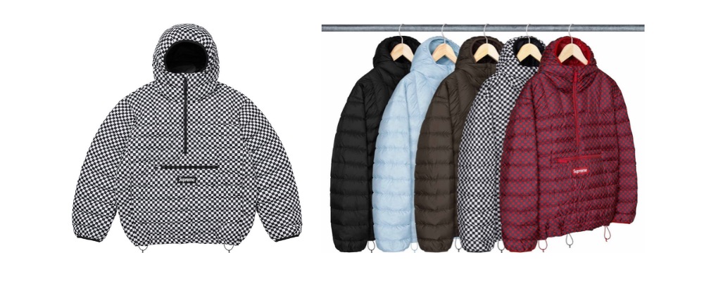 Supreme 2026AW Week8発売予定アイテムまとめ｜ブランド古着買取専門店LIFEMicro Down Half Zip Hooded Pullover 44,000円画像