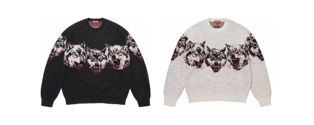 Supreme 2026AW Week8発売予定アイテムまとめ｜ブランド古着買取専門店LIFEWolves Sweater 30,800円画像