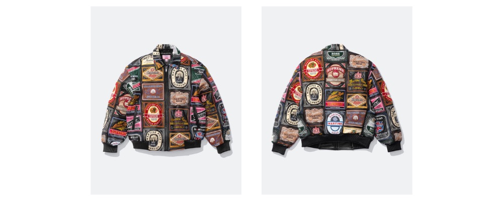 Supreme 2026AW Week9発売予定アイテムまとめ|ブランド古着買取専門店LIFESupreme®/Martine Rose® Patchwork Labels Leather Jacket 572,000円画像