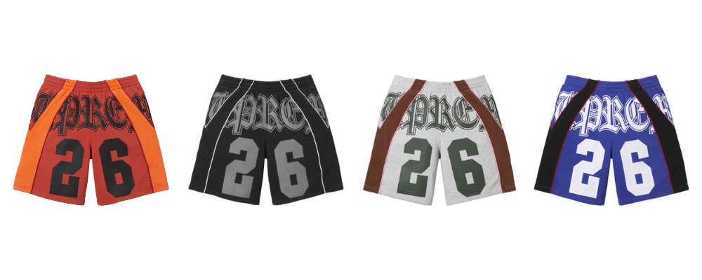 Supreme 2026AW Week9発売予定アイテムまとめ|ブランド古着買取専門店LIFEPaneled Sweatshort 25,300円画像