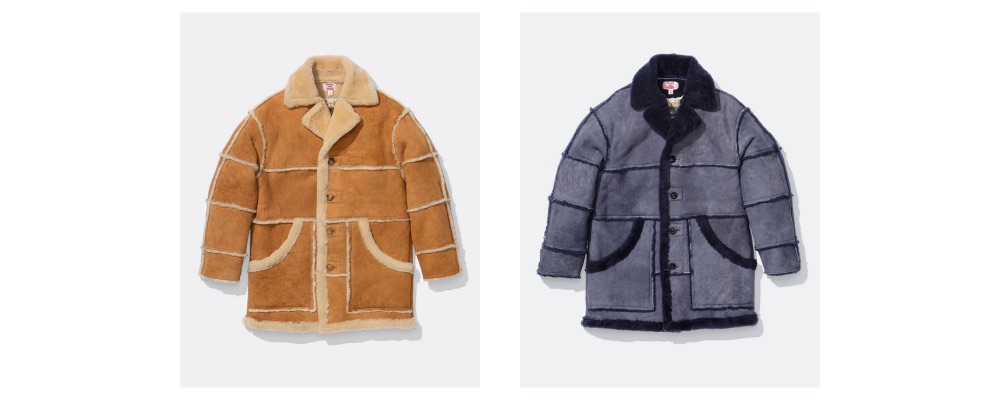 Supreme 2026AW Week9発売予定アイテムまとめ|ブランド古着買取専門店LIFESupreme®/Martine Rose® Jeff Hamilton Shearling Coat 396,000円 画像