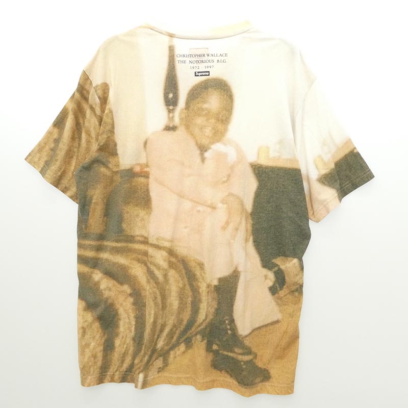 シュプリーム Biggie S/S Top ビギー フォト グラフィック プリント コットン ブレンド ジャージー 半袖 Tシャツ カットソー 買取実績 画像