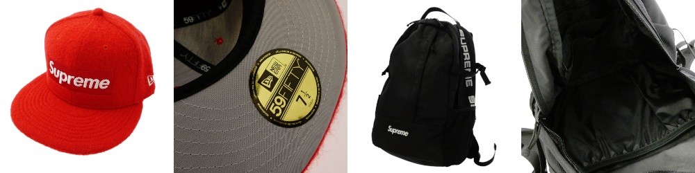Supreme 24AW × New Era 7 12 Brushed Wool Box Logo Cap レッド系画像/Supreme 18SS Backpack ブラック系画像