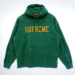 20SS EYELET HOODED SWEATSHIRT画像