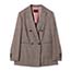 トゥモローランド collection 2026年 26AW ローザグレンチェック ダブルブレストジャケット 画像