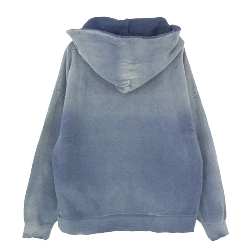 VISVIM 22AW 0522905010003 CONTRARY DEPT JUMBO SB HOODIE P.O クラッシュ加工 ジャンボ フーディー スウェット パーカー 買取実績 画像