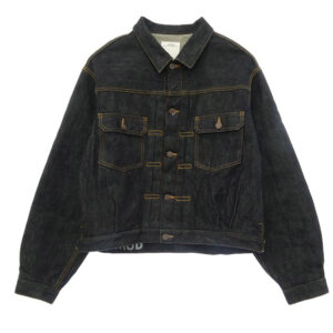 VISVIM 25SS 0125105006002 SS 101X JKT RAW MUD OD 13oz 天然染色加工 デニム ジャケット 買取実績 画像