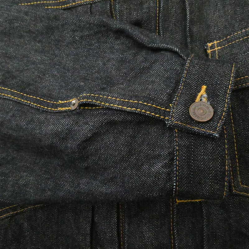 VISVIM 25SS 0125105006002 SS 101X JKT RAW MUD OD 13oz 天然染色加工 デニム ジャケット 買取実績 画像