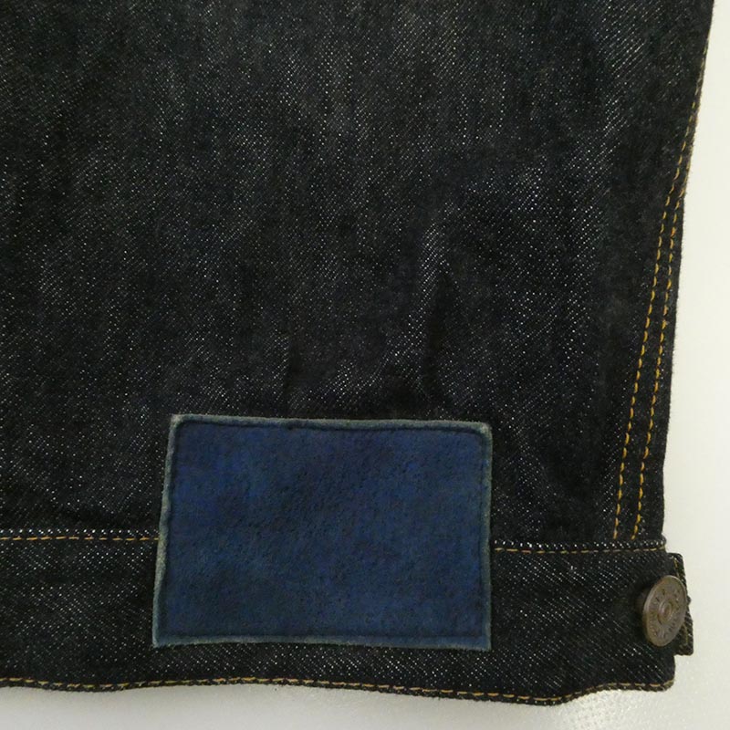 VISVIM 25SS 0125105006002 SS 101X JKT RAW MUD OD 13oz 天然染色加工 デニム ジャケット 買取実績 画像