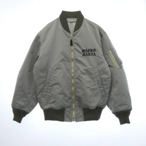 ワコマリア 23AW 23FW-WMO-ML02 MA-1 FLIGHT JACKET ロゴ刺繍 フライト ボンバージャケット 買取実績 画像