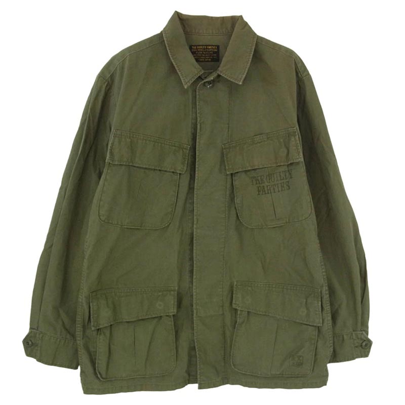 ワコマリア FATIGUE JACKET バックプリント DISCO DEVIL ロゴプリント ファティーグ ミリタリー ジャケット 買取実績 画像