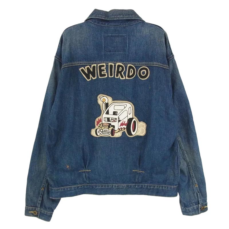 ウィアード WRD-18-AW-02 ワッペン デニム ジャケット 買取実績