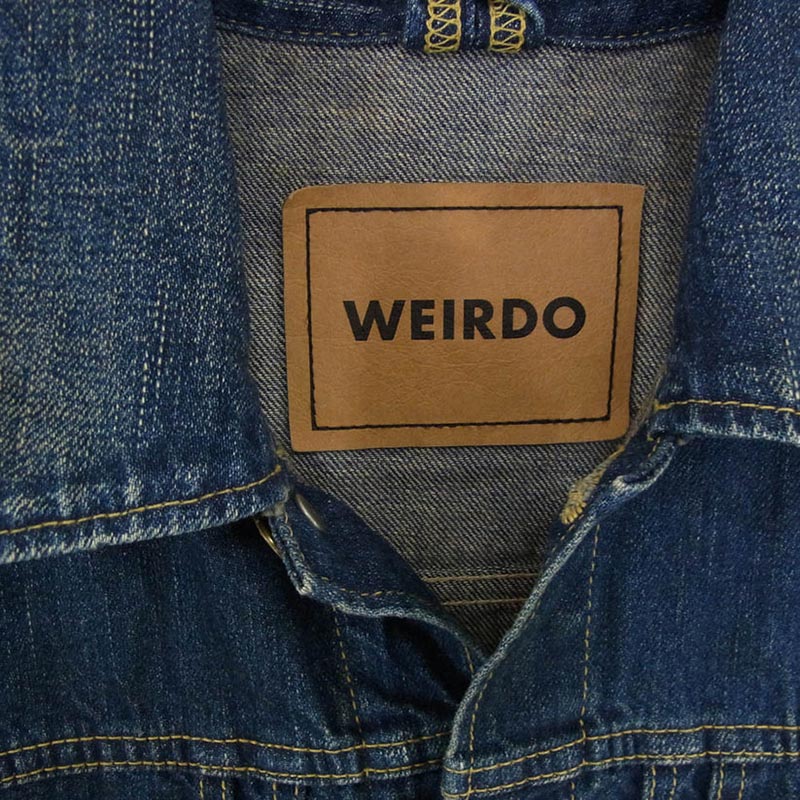 ウィアード WRD-18-AW-02 ワッペン デニム ジャケット 買取実績 画像