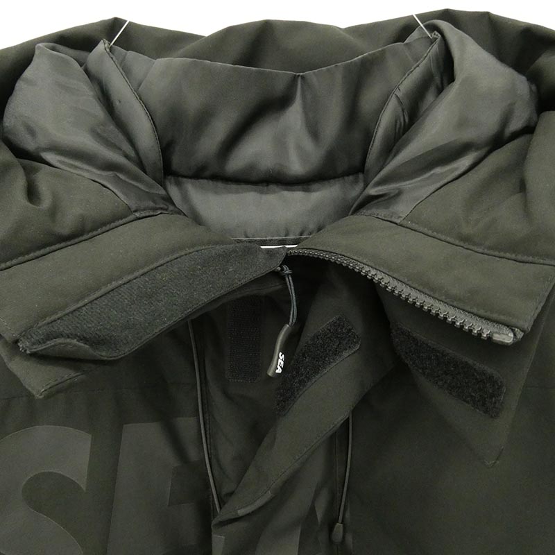ウィンダンシー 23AW WDS-O-SIG-24Q2-JK-01 Sea Hooded Down Jacket BLK シー フーデッド ダウン ジャケット 買取実績 画像