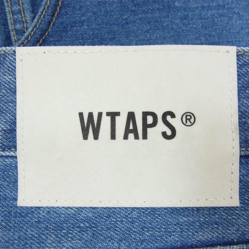WTAPS 23AW 232BRDT-PTM07 Blues Skinny Trousers Cotton Denim Indigo ブルースキニー コットン デニム パンツ 買取実績 画像
