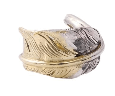 2025年最新買取価格表 ラリースミス KAZEKIRI 18K RING 剣先 先金 カゼキリ フェザー リング 画像