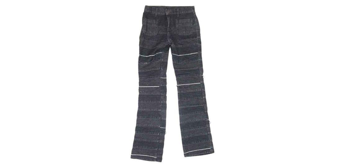 ヒステリックグラマーウミヘビデニム黒スクラッチデニム POST JUNK / 90's～ HYSTERIC GLAMOUR Black Scratch Denim