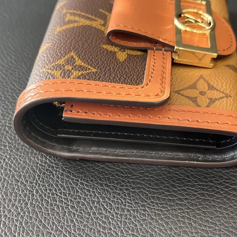 ルイヴィトン モノグラム ポルトフォイユ ドーフィーヌ コンパクト M68725 財布 楽天市場】【布袋あり】LOUIS VUITTON ルイヴィトン ポルトフォイユ