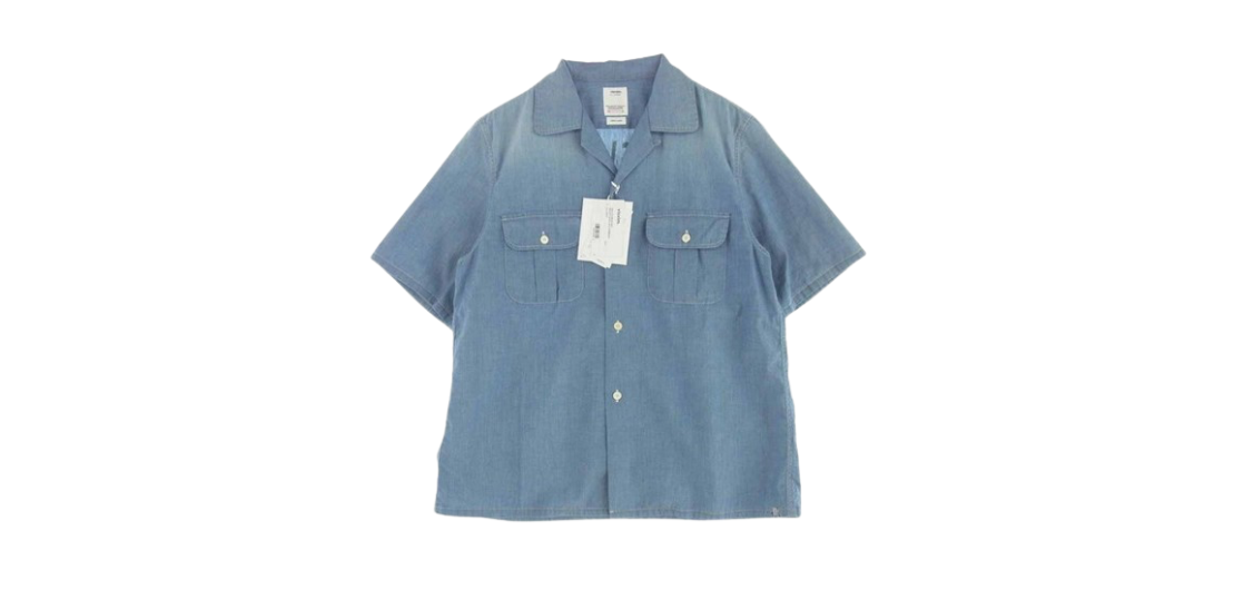 ビズビム キーシーシャツ S/S シャンブレー半袖シャツ 買取実績