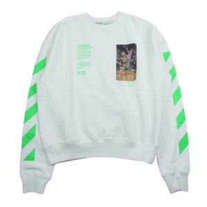 オフホワイトOMBA035R20E30014 パスカルペインティング スウェット 買取実績