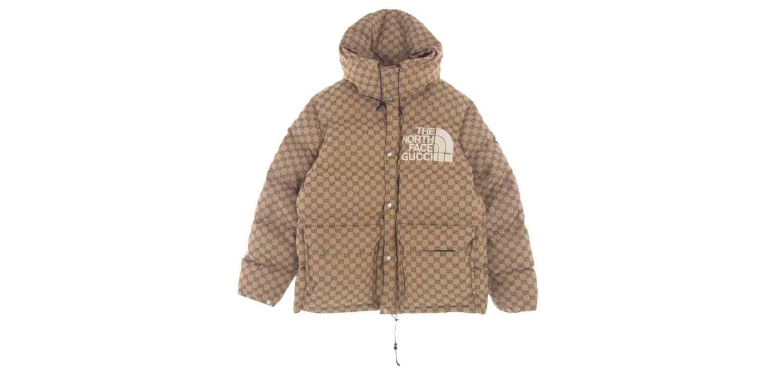 グッチ 670766 ノースフェイス GGキャンバス ダウンジャケット 買取実績