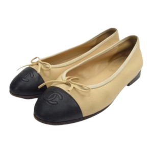 シャネル A02819  ココマーク レザー フラット パンプス 買取実績