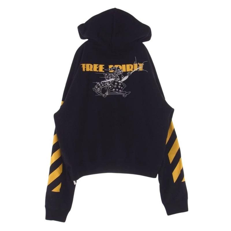 オフホワイト 20AW OMBB037F20FLE009 Free Spirit Wizard Hoodie スウェット プルオーバー パーカー 買取実績 画像