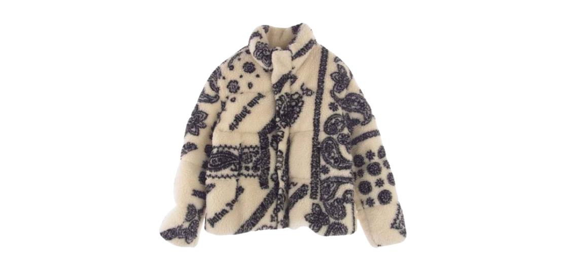 モンクレール × パームエンジェルス 21AW M1361 BADEN PAISLEY FLEECE JACKET 買取実績