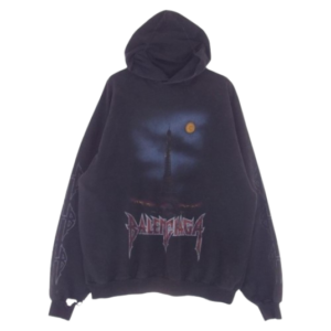 バレンシアガ PARIS MOON OVERSIZED POCKET HOODIE デストロイ加工 パーカー 買取実績