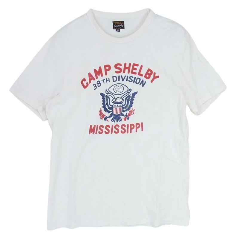 リアルマッコイズ CAMP SHELBY プリント Tシャツ  買取実績 画像