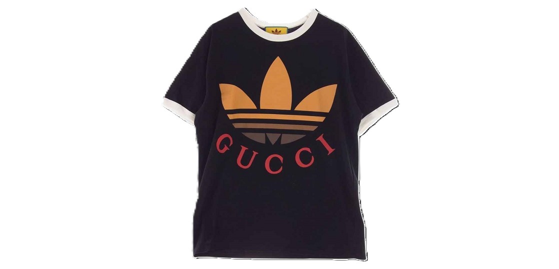グッチ 727694 XJE7J × アディダス トレフォイル ウェブ スリーストライプス 半袖 買取実績