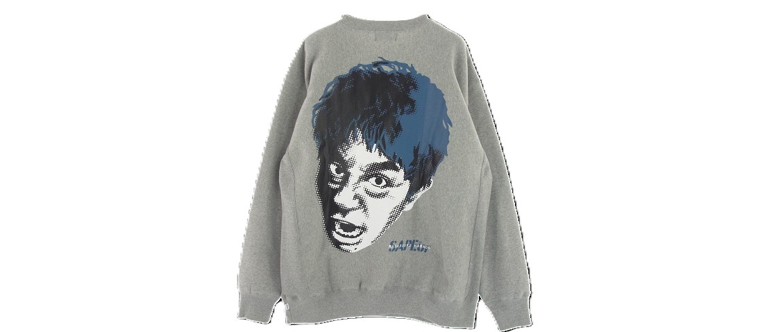 サプール 22AW × MASATOSHI HAMADA 浜田雅功 CREWNECK SWEAT