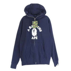 アベイシングエイプ 001ZPF701013X フロントロゴ  パーカー 買取実績
