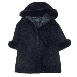 エスマックスマーラ ボアフリース フードファー リバーシブル ダウンコート  買取実績