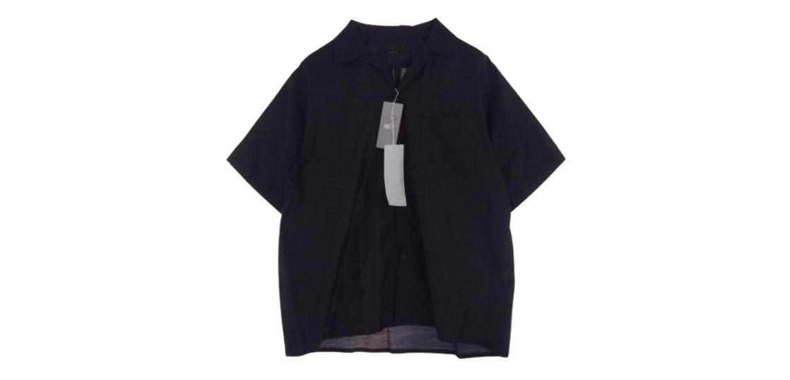 COMOLI Z01-02010 ウールシルク 半袖 シャツ 24SS 買取実績