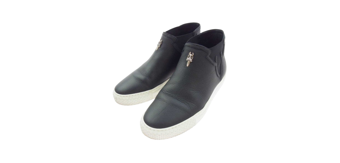 クロムハーツ（原本無）ダガー サイドゴア レザー スニーカー 買取実績