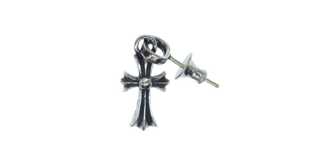 最終値下げ　希少　クロムハーツ スタッドピアス STUD CH CROSS 最終値下げ希少クロムハーツ スタッドピアス STUD CH CROSS