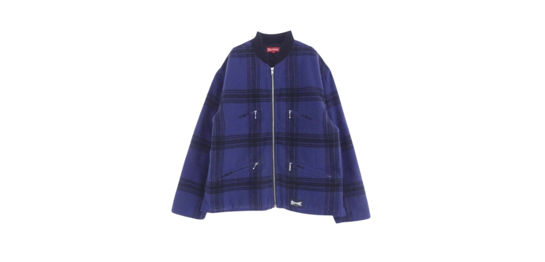 シュプリーム 19SS ジップ カー ウール ジャケット 買取実績