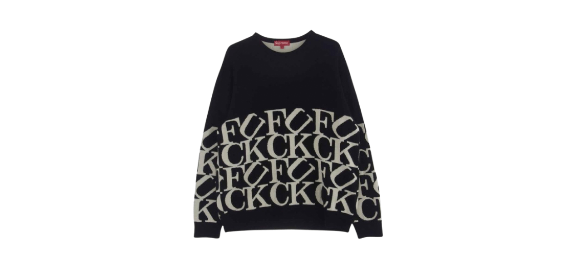 シュプリーム 20AW ファック ニット セーター 買取実績