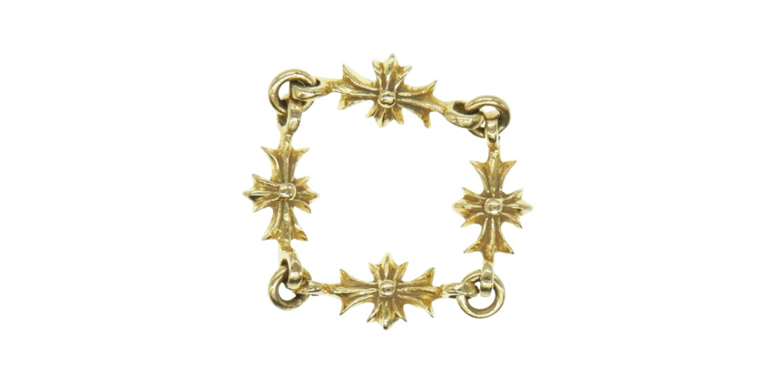 クロムハーツ（原本無）22K タイニーE CHプラス リング  買取実績