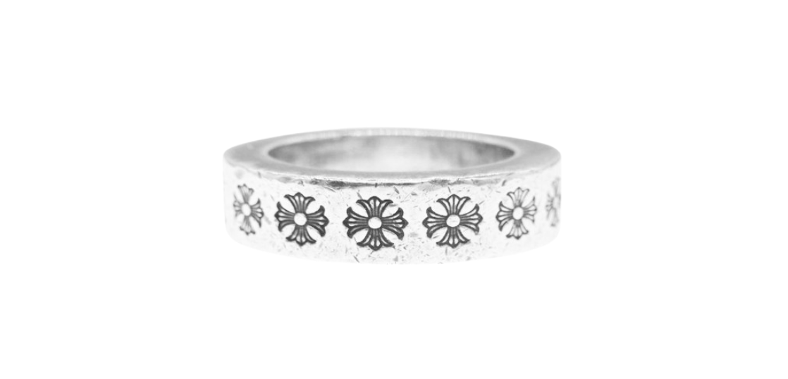 【再販】クロムハーツ スペーサーファックユーリング6mm クロムハーツ スペーサーリング CH ファックユー 6mm / CHROME