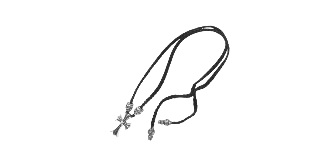 クロムハーツ（原本無） スモール CHクロス ペンダントトップ クリンプト レザーブレード ネックレス 買取実績