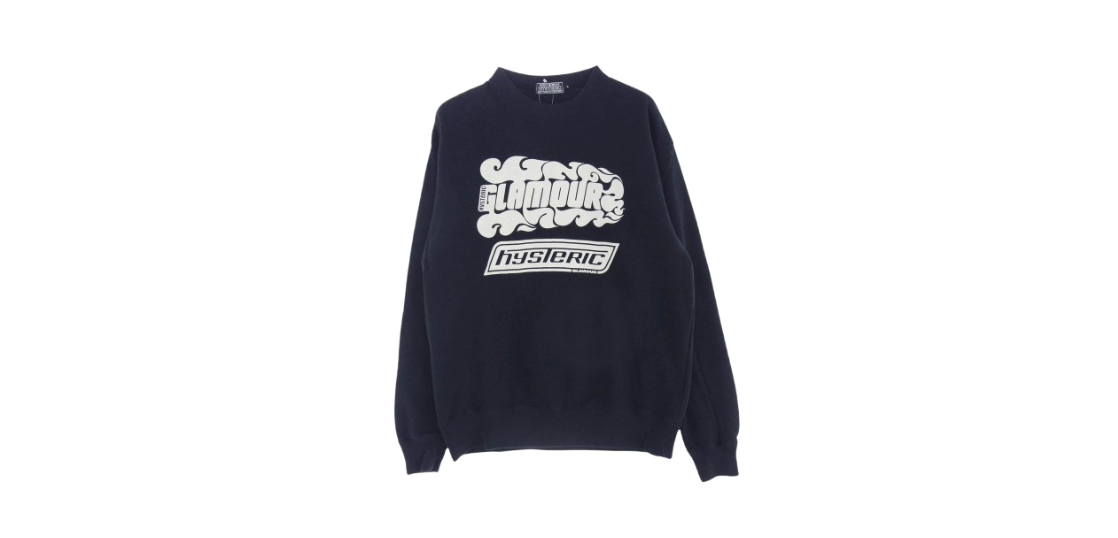 ヒステリックグラマー 02241CS07 ロゴ プリント スウェット 買取実績