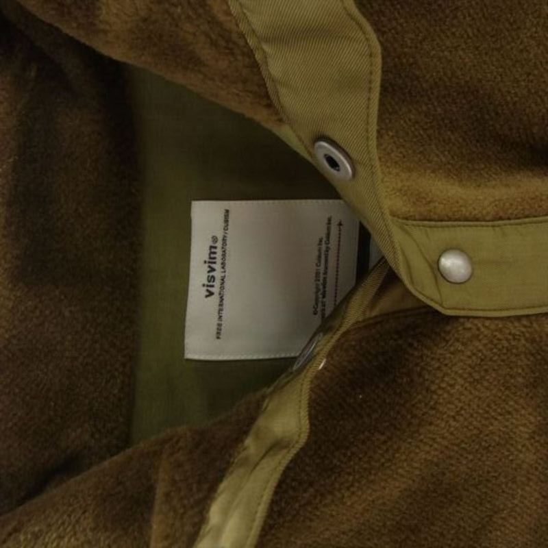 ビズビム 22AW 122205013010 プルオーバーフリースジャケット 買取実績 画像