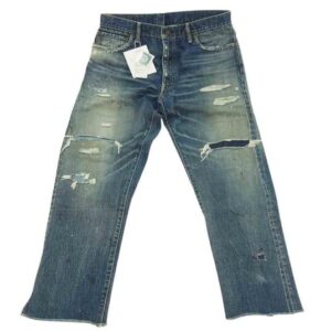 ビズビム 19SS 0119105005035 FIL限定 ジャーニーマン タックド クラッシュ ダメージ デニム 買取実績
