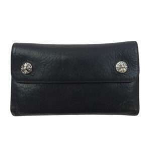 クロムハーツ（原本無） クロスボールボタン ウェーブ ロング 二つ折り レザー ウォレット 買取実績