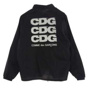 コムデギャルソン CDG SZ-J004 ロゴ バックプリント ナイロン コーチジャケット 買取実績